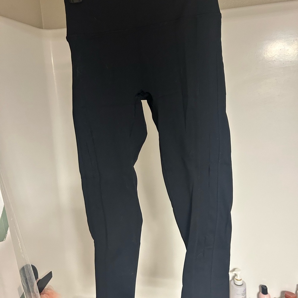 Black High-Waisted Leggings